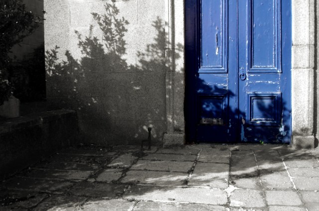 Door at St. Michan's Church, Dublin Ireland